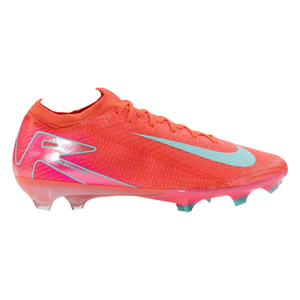 Nike Zoom Vapor 16 Elite FG Soccer Cleats (Ember Glow/Aurora Green)