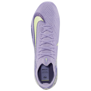 Nike United Zoom Vapor 16 Elite FG Soccer Cleats (Purple Agate/Barely Volt)