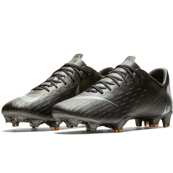 Nike Mercurial Vapor 12 Pro Fg (Black/Black) - Soccer Wearhouse