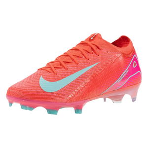 Nike Zoom Vapor 16 Elite FG Soccer Cleats (Ember Glow/Aurora Green)