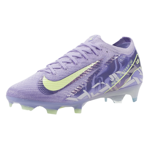 Nike United Zoom Vapor 16 Elite FG Soccer Cleats (Purple Agate/Barely Volt)