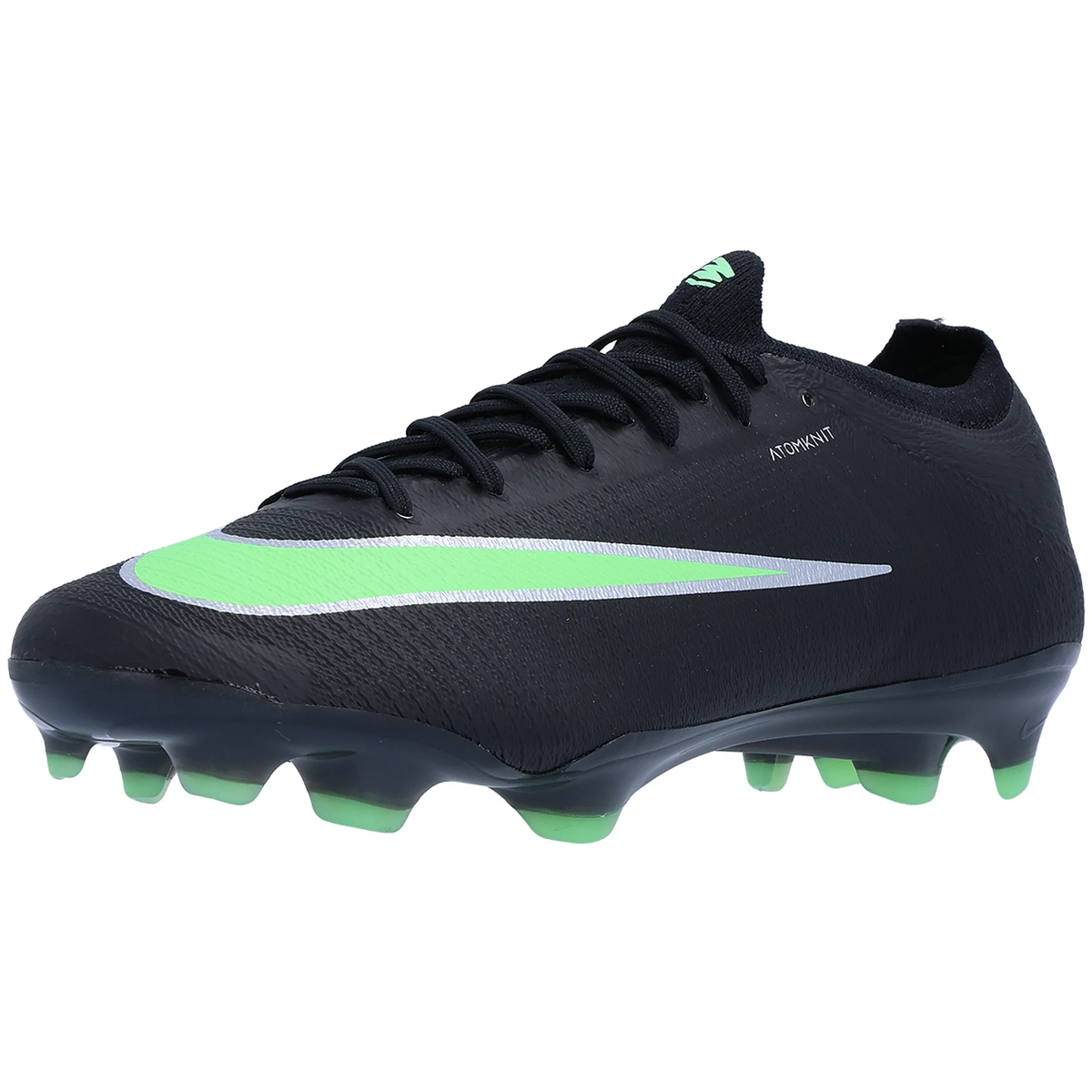 Nike Vapor 17 Elite Firm Ground Cleats (Black/Illusion Green)