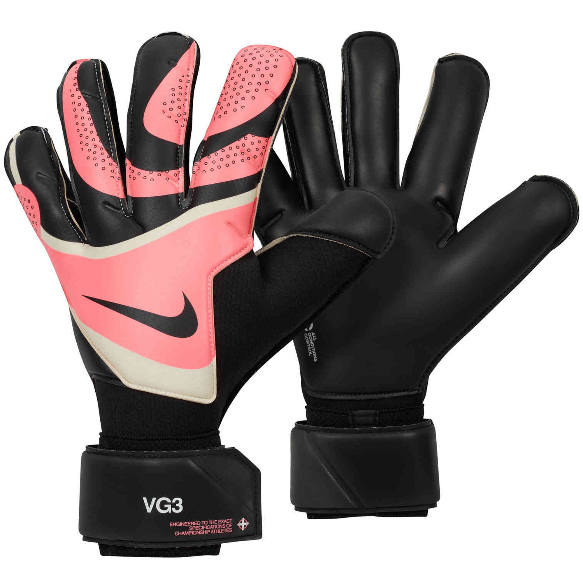Nike goalkeeper gloves grip 3 sales