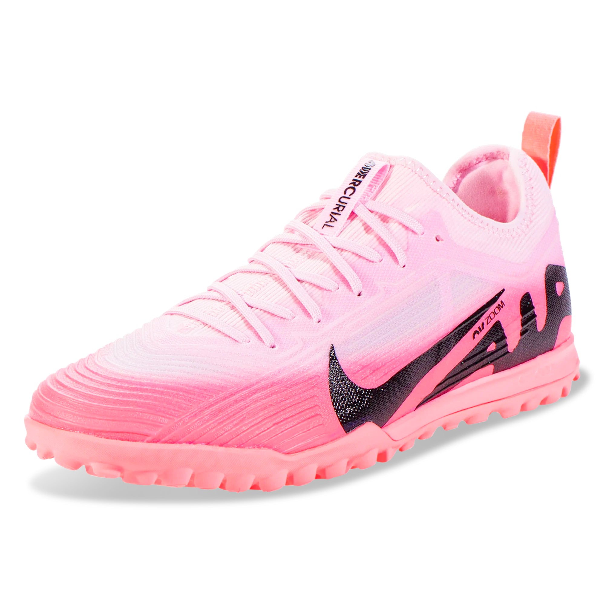 Nike Zoom Vapor 15 Pro Turf Soccer Shoes (Pink Foam/Black