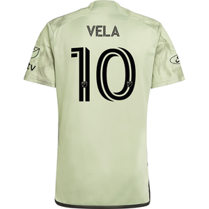Adidas LAFC Carlos Vela Away Jersey w/ MLS + Apple TV Patches 24/25 (Magic Lime)