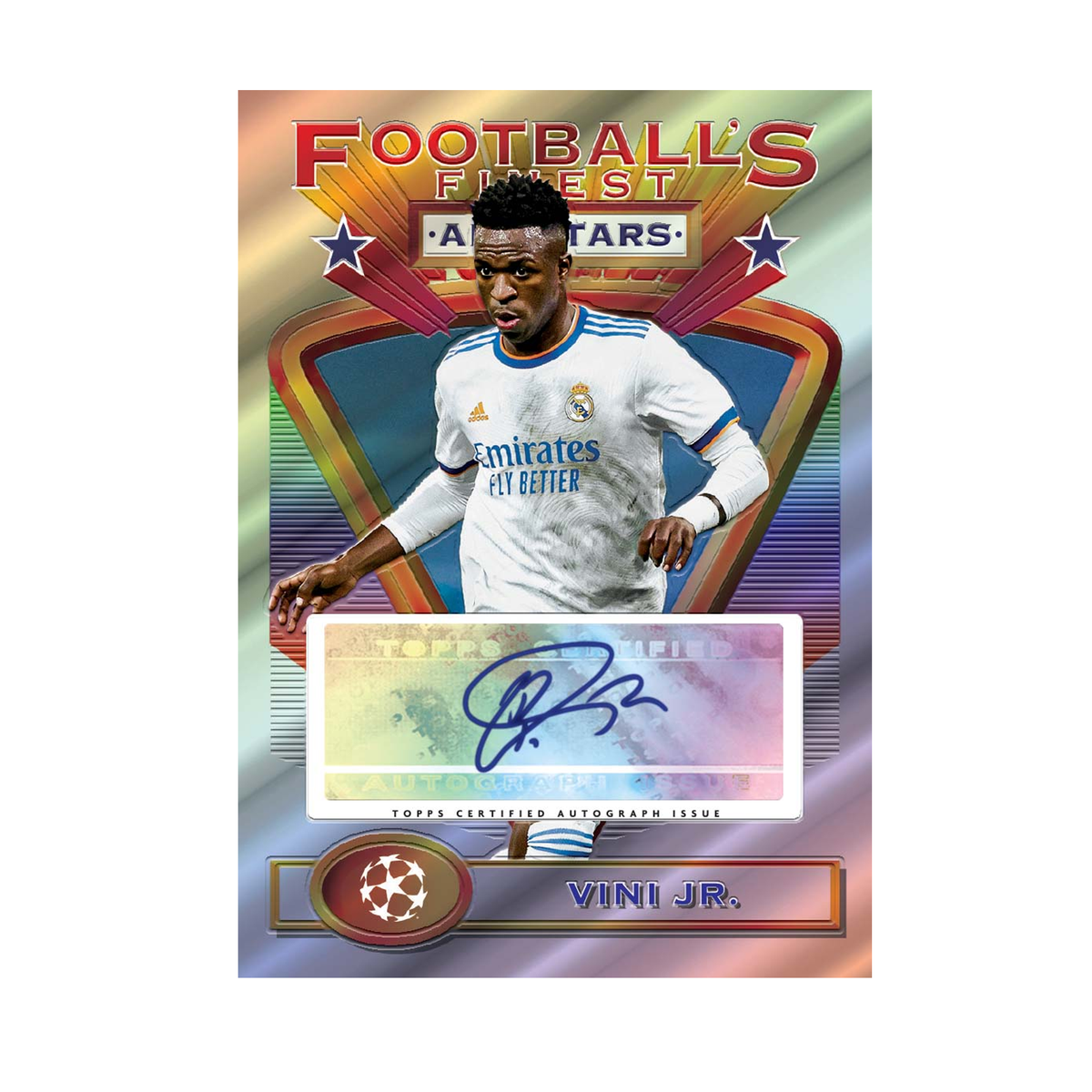 Topps 22/23 UEFA Champions League Finest Flashbacks Trading Card Box (Multi)