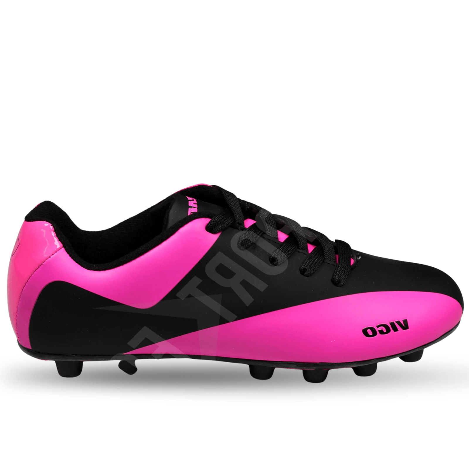 Vizari Jr. Vigo Cleats (Pink/Black) | SoccerWearhouse