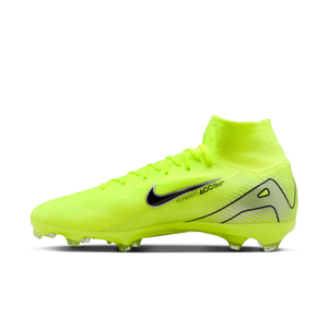 Nike Zoom Superfly 10 Pro FG Soccer Cleats (Volt/Black)