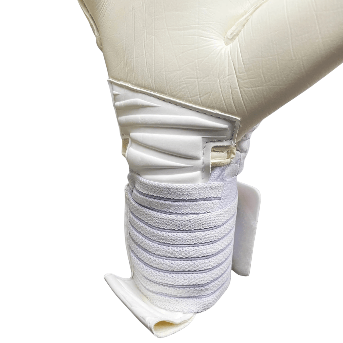 West Coast Phantom Fire and Ice Goalkeeper Gloves (White/Red/Blue) | SoccerWearhouse