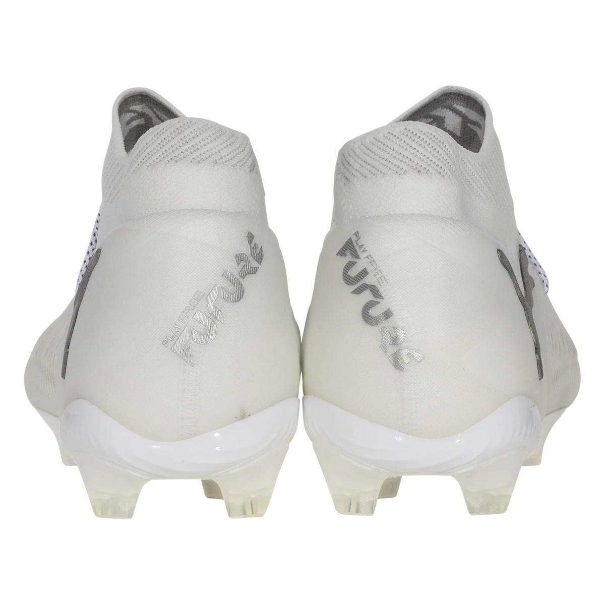 Puma Future 8 Ultimate FG Soccer Cleats (Puma White/Matte Silver)