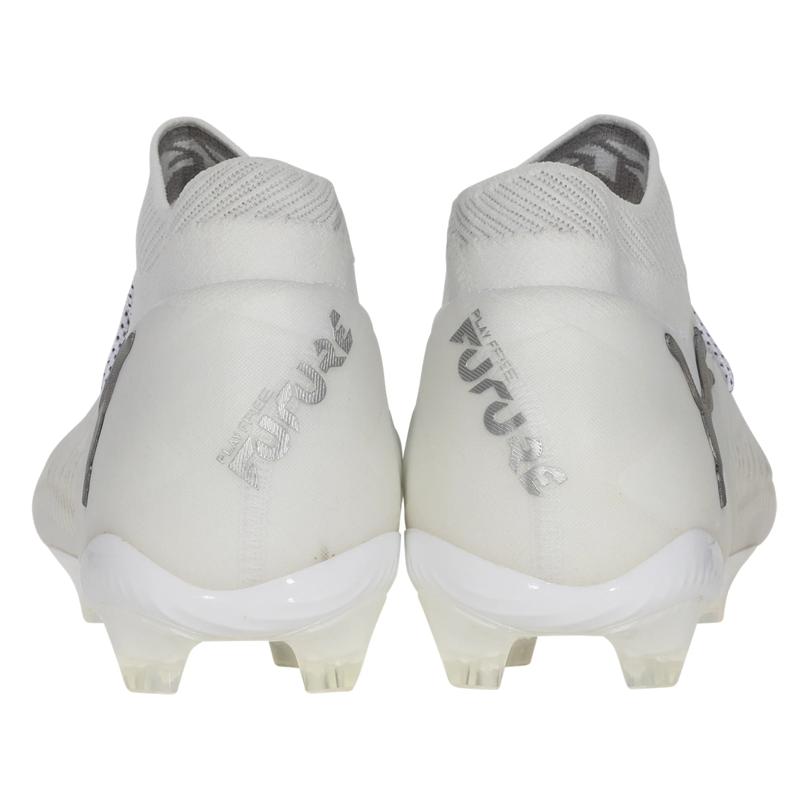 Puma Future 8 Ultimate FG Soccer Cleats (Puma White/Matte Silver)