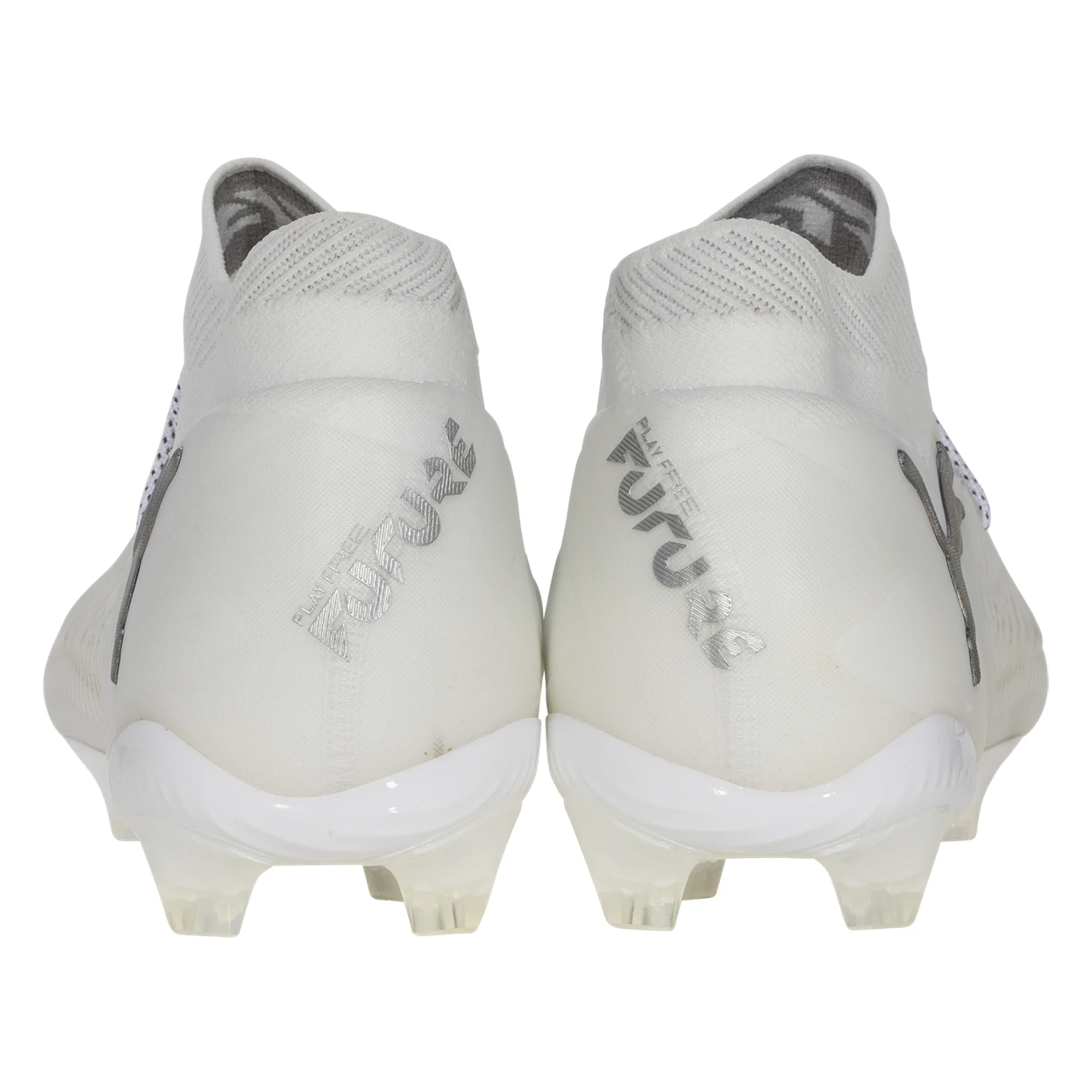 Puma Future 8 Ultimate FG Soccer Cleats (Puma White/Matte Silver)