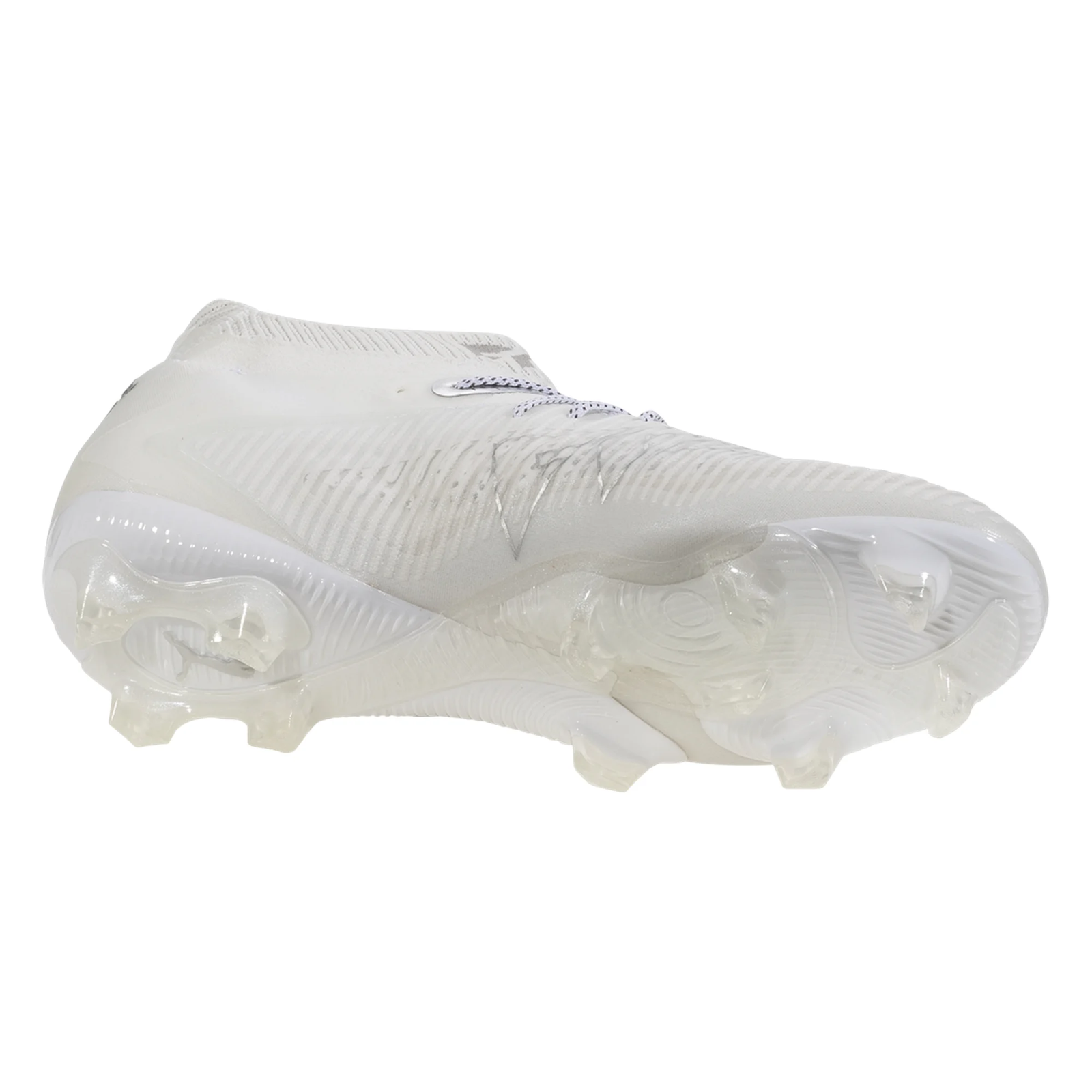 Puma Future 8 Ultimate FG Soccer Cleats (Puma White/Matte Silver)