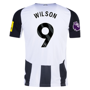 adidas Newcastle United Callum Wilson Home Jersey w/ EPL Patch 24/25 (Black/White)