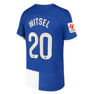Nike Atletico Madrid Axel Witsel Away Jersey w/ La Liga Patch 23/24 (Old Royal/White)