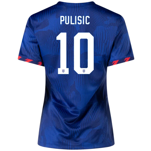 Nike Womens United States Christian Pulisic Away Jersey 23/24 (Hyper Royal/Loyal Blue)