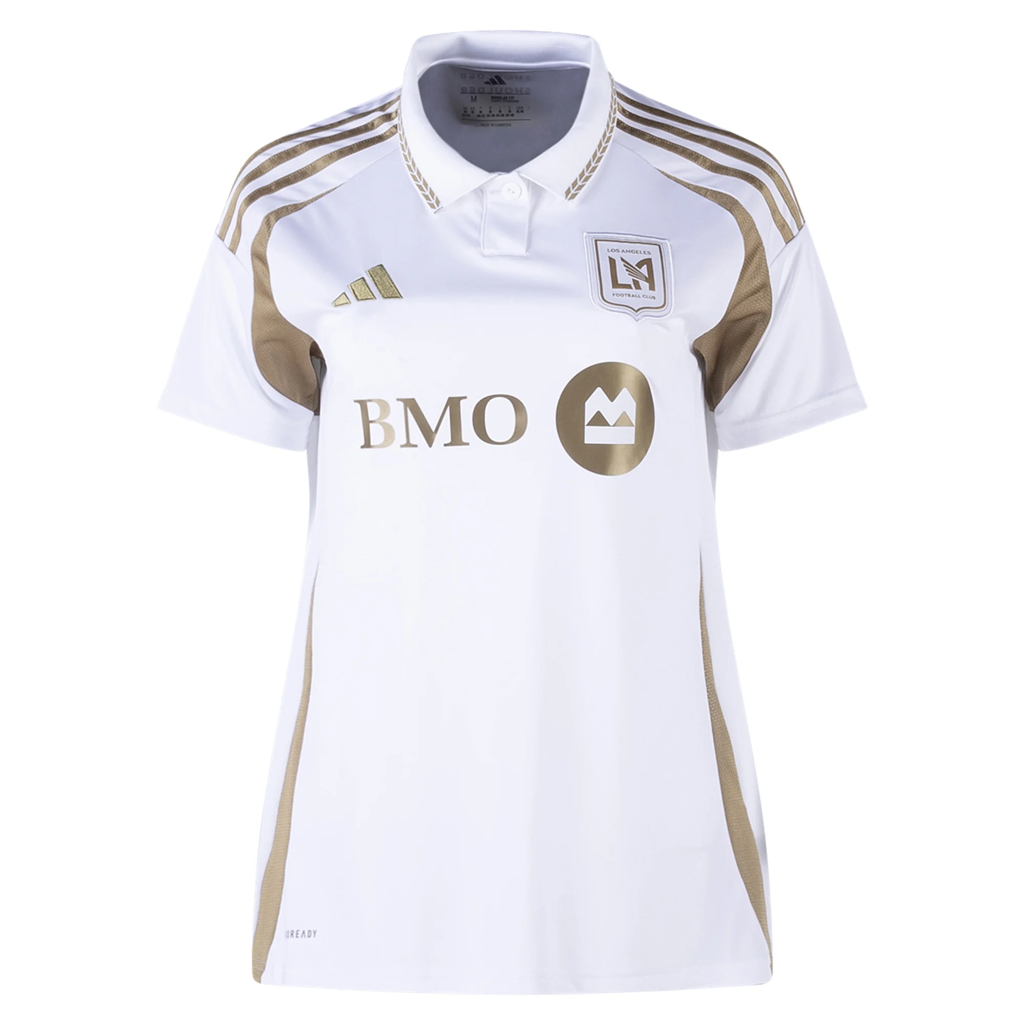 adidas Womens Son Heung-min LAFC Away Jersey 25/26 (White/Gold)