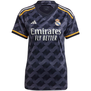 adidas Womens Real Madrid Away Jersey 23/24 (Legend Ink) - Soccer Wearhouse