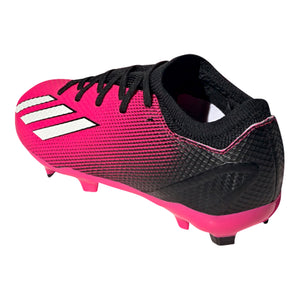 adidas Jr. X Speedportal.1 FG Soccer Cleats (Team Shock Pink/Black)