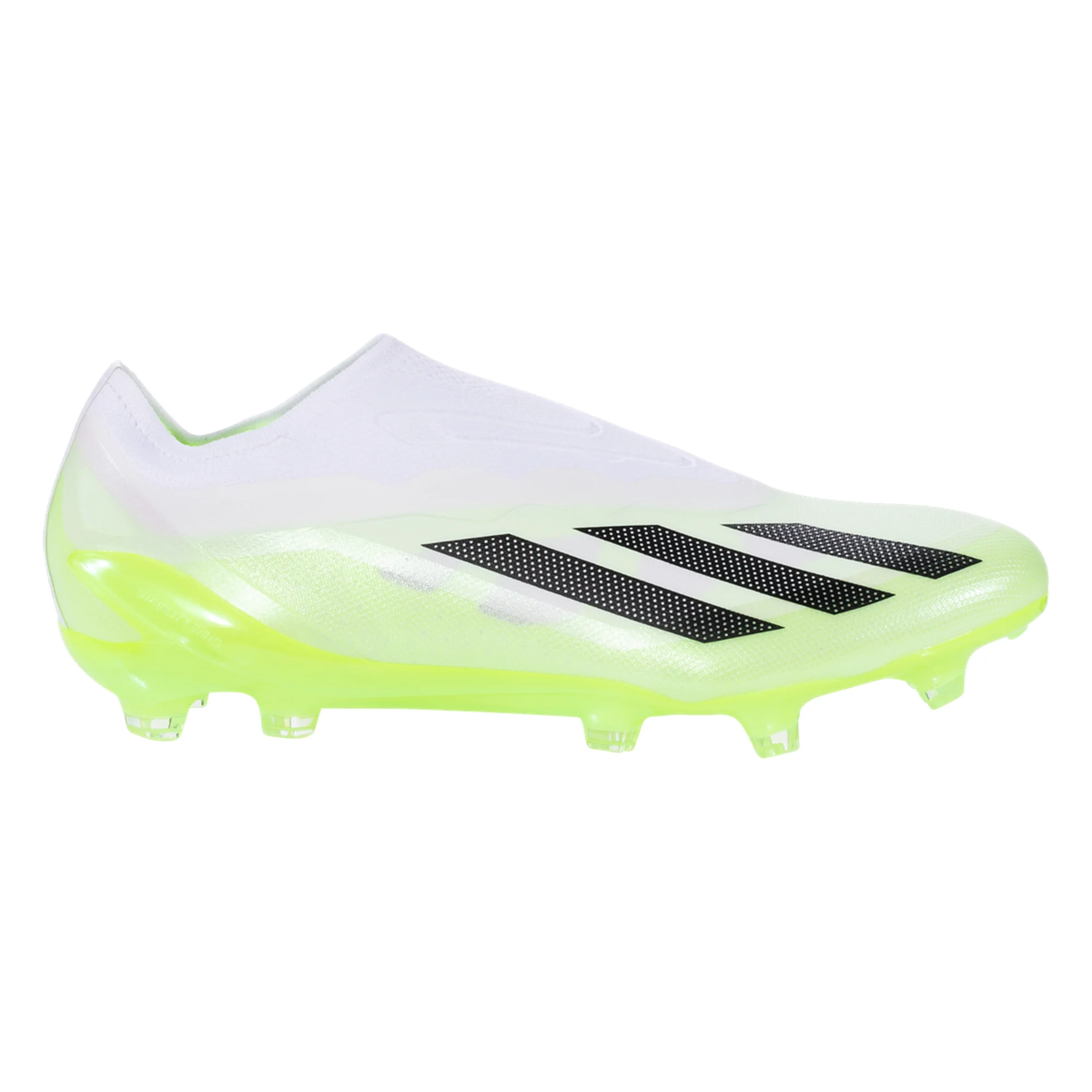 adidas X Crazyfast.1 LL Firm Ground Soccer Cleats (White/Core Back/Luc ...