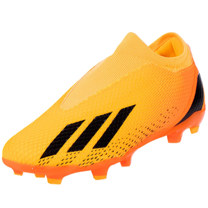 adidas X Speedportal.3 Laceless FG Soccer Cleats (Solar Gold/Team Solar Orange)