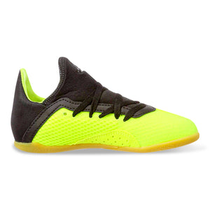 adidas Jr. X Tango 18.3 Indoor (Negro/Amarillo solar)