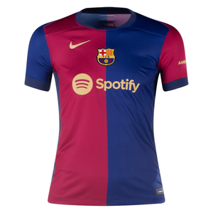 Nike Youth Barcelona Raphinha Home Jersey 24/25 (Deep Royal/Club Gold)