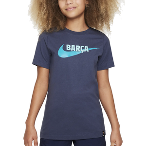 Nike Youth Barcelona Swoosh T-Shirt 23/24 (Thunder Blue)