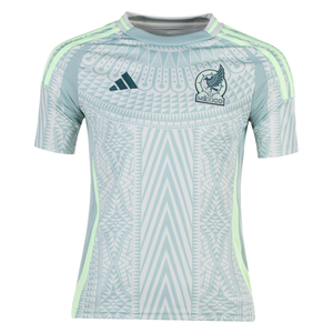 adidas Youth Mexico Away Jersey 24/25 (Linen Green)