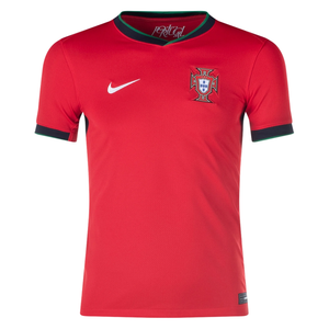Nike Youth Portugal Home Jersey 24/25 (University Red/Pine Green/Sail)