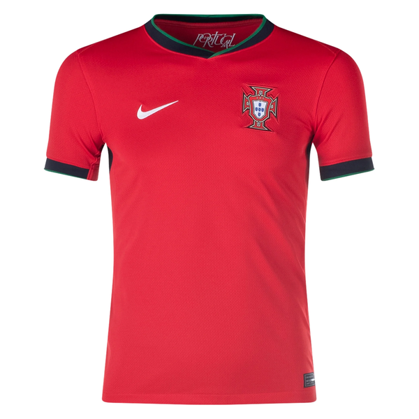 Nike Youth Portugal Home Jersey 24/25 (University Red/Pine Green/Sail ...