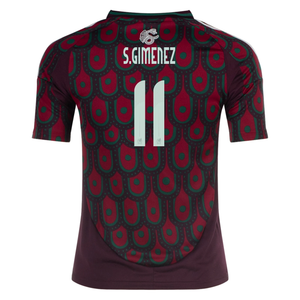 adidas Youth Mexico Santiago Giménez Home Jersey 24/25 (Multicolor)