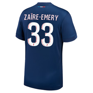 Nike Paris Saint-Germain Zaire-Emery Home Jersey 24/25 (Midnight Navy/White)