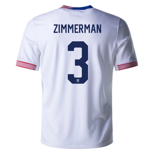 Nike United States Walker Zimmerman Home Jersey 24/25 (White)