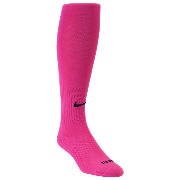 Nike Classic Soccer Socks (Hot Pink) - Soccer Wearhouse