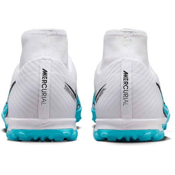 Torbellino colgar préstamo Nike Superfly 9 Academy Turf Soccer Shoes (White/Baltic Blue) - Soccer  Wearhouse