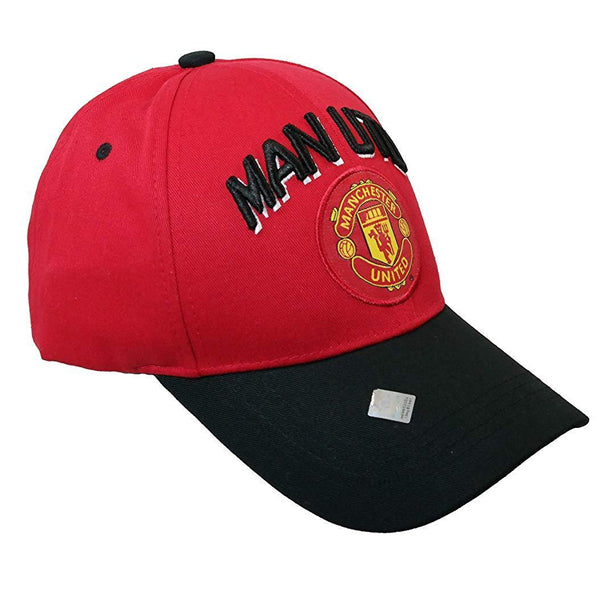 Manchester United Adjustable Hat (Red/Black) | Soccer Wearhouse
