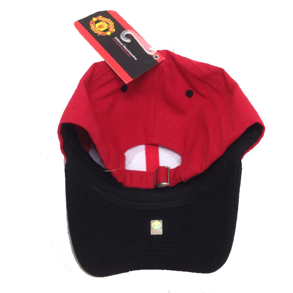 Manchester United Adjustable Hat (Red/Black) | Soccer Wearhouse