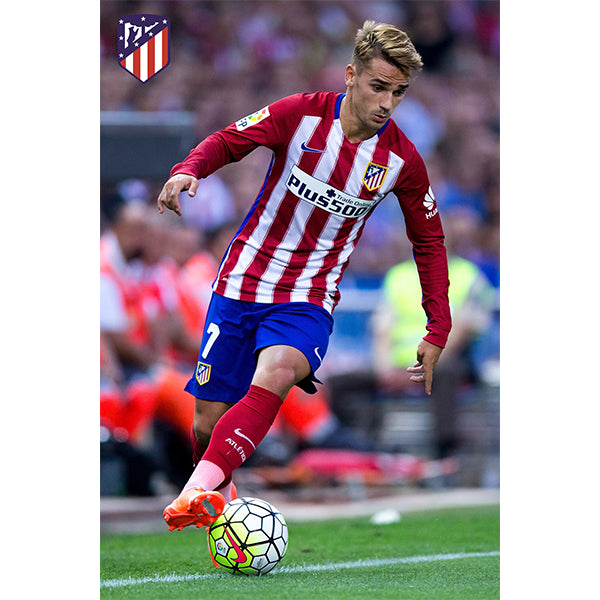 Atletico Madrid Griezmann Poster | Soccer Wearhouse