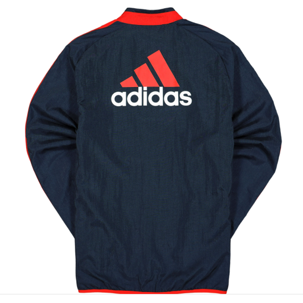 Red and blue adidas windbreaker sales