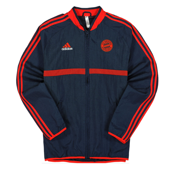 adidas Bayern Munich Icon Woven 21/22 Navy/Active Red) - Soccer Wearhouse