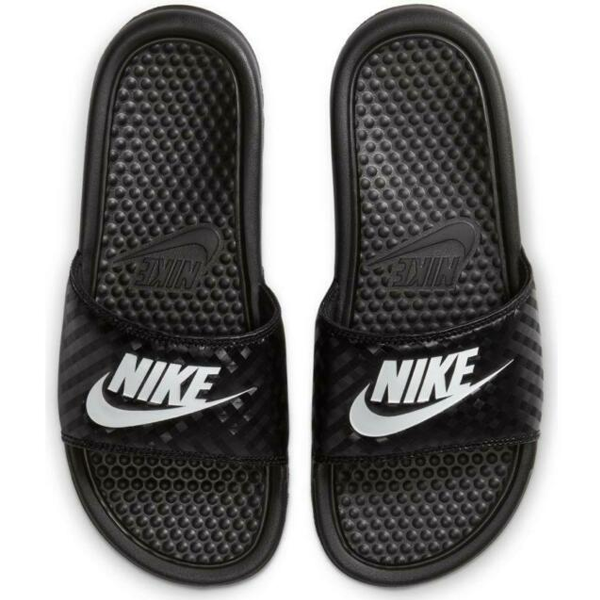 Nike Women's Benassi JDI Slides (Black)
