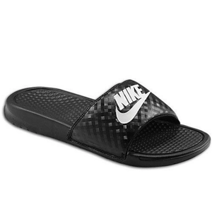Nike Women's Benassi JDI Slides (Black)