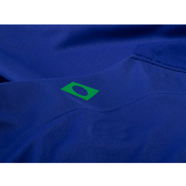 Nike Brazil Vinicius Jr. Away Jersey 22/23 (Paramount Blue/Green Spark -  Soccer Wearhouse