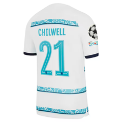 Nike Chelsea Ben Chilwell Away Jersey w/ Champions League + Nike Chelsea Ben Chilwell Away Jersey w/ Champions League +