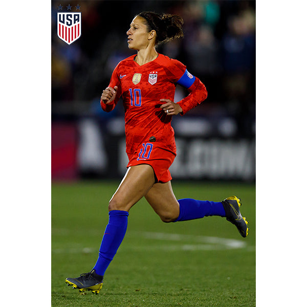 USA Carli Lloyd Away Poster | Soccer Wearhouse