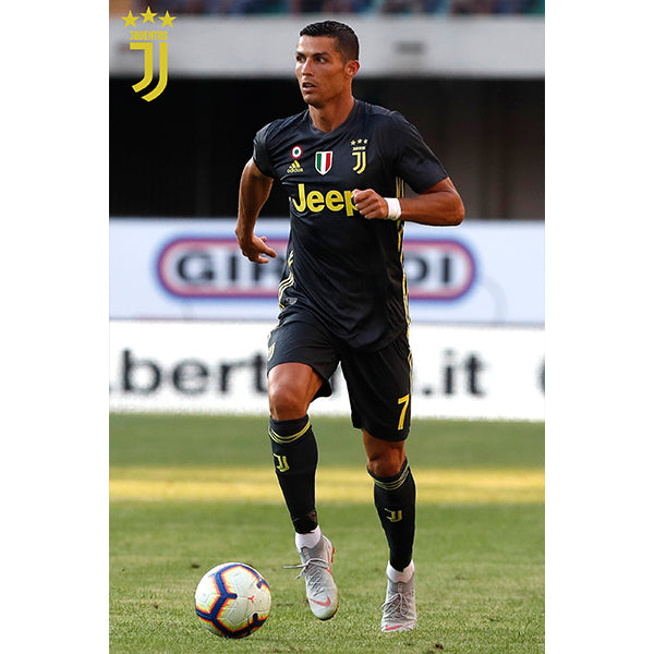 Juventus Cristiano Ronaldo Away Poster | Soccer Wearhouse