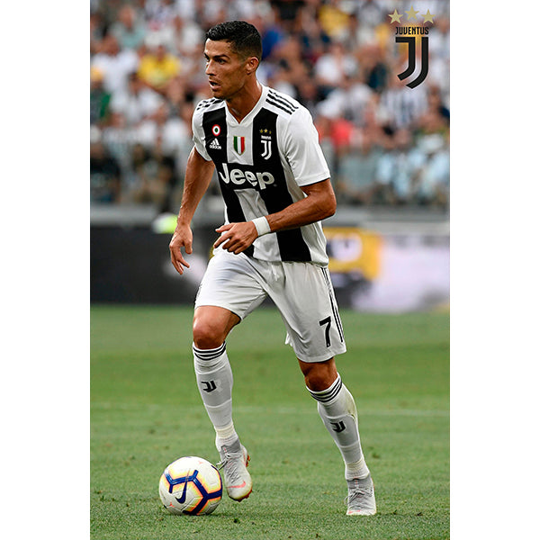 Juventus Cristiano Ronaldo Home Poster | Soccer Wearhouse