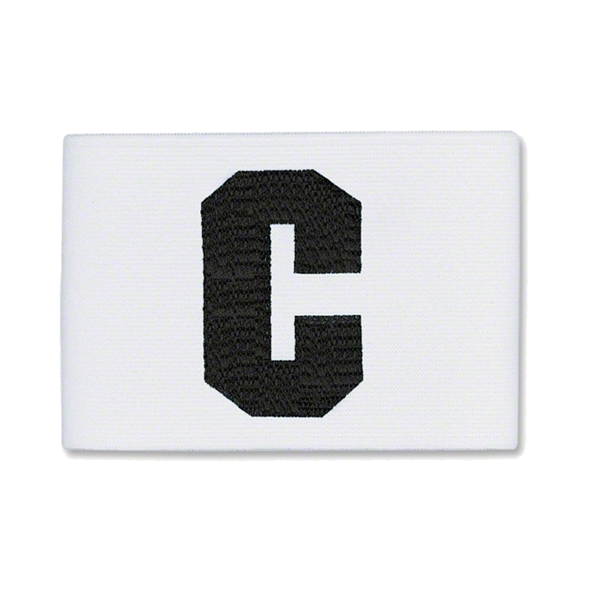 Captains Armband European (White) | Soccer Wearhouse