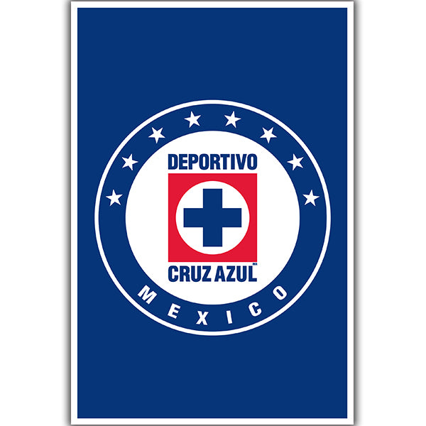 Cruz Azul Crest Poster | Soccer Wearhouse